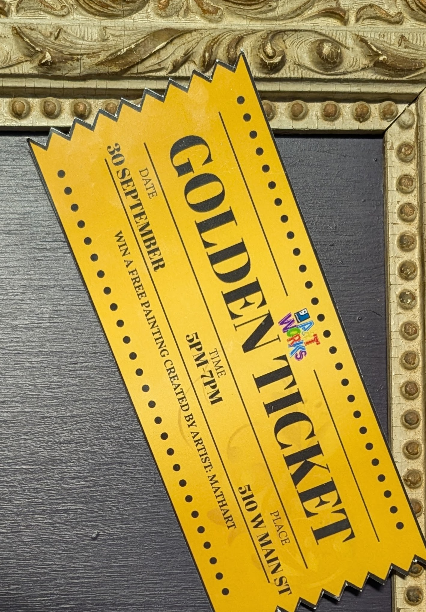 Wait: I Won the Art?